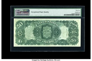 image for: Fr. 161 $50 1880 Legal Tender PMG Gem Uncirculated 65 EPQ....