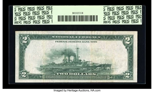image for: Fr. 780 $2 1918 Federal Reserve Bank Note PCGS Very Fine 25....