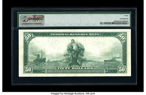 image for: Fr. 1035 $50 1914 Federal Reserve Note PMG Extremely Fine 40....