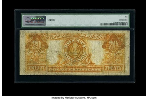 image for: Fr. 1179 $20 1905 Gold Certificate PMG Very Good 10....
