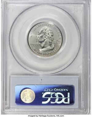 image for: 1999-P 25C Pennsylvania MS67 PCGS. Ex: Michael Fuller Collection. PCGS Population (423/14). NGC Census: (346/27). Numismed...