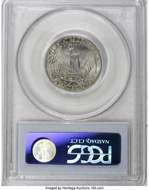 image for: 1978-D 25C MS66 PCGS. PCGS Population (83/27). NGC Census: (21/1). Mintage: 287,373,152. Numismedia Wsl. Price for NGC/PCGS...