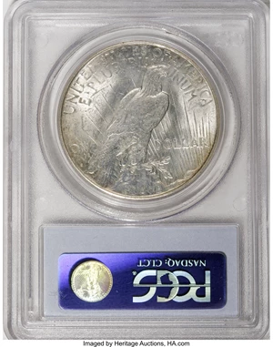 image for: 1923-S $1 MS60 PCGS....