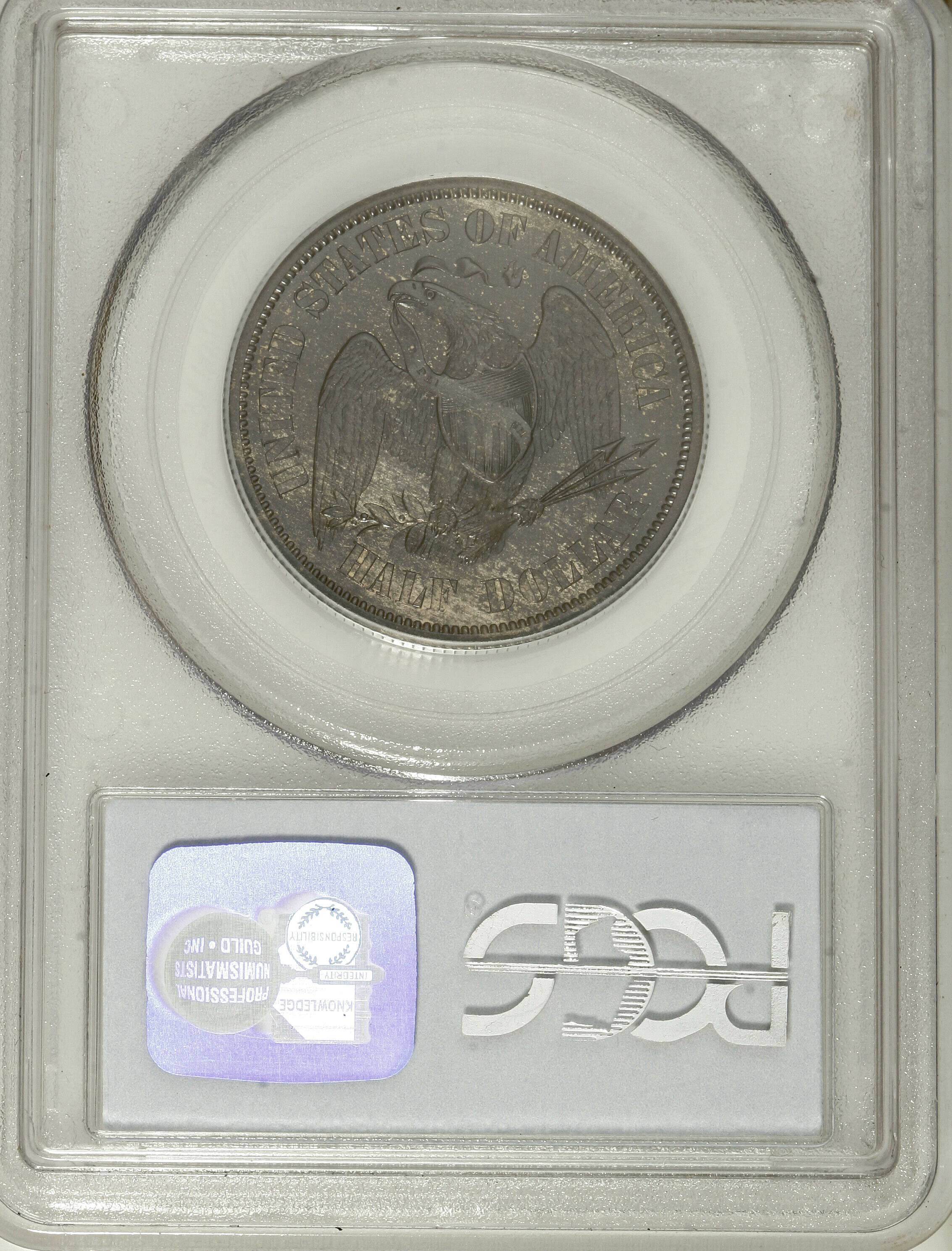 image for: 1859 P50C Half Dollar, Judd-245, Pollock-301, 303, Low R.6, PR64 PCGS....