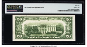 image for: Fr. 2060-C* $20 1950A Federal Reserve Star Note. PMG Gem Uncirculated 66 EPQ....