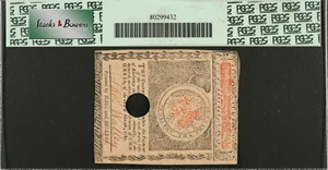 image for: MA-282. Massachusetts. May 5, 1780. $5. PCGS Currency Choice About New 58 PPQ.