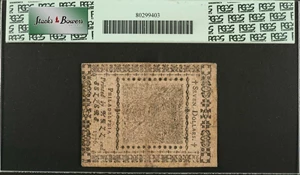 image for: CC-37. Continental Currency. May 9, 1776. $7. PCGS Currency Extremely Fine 45.