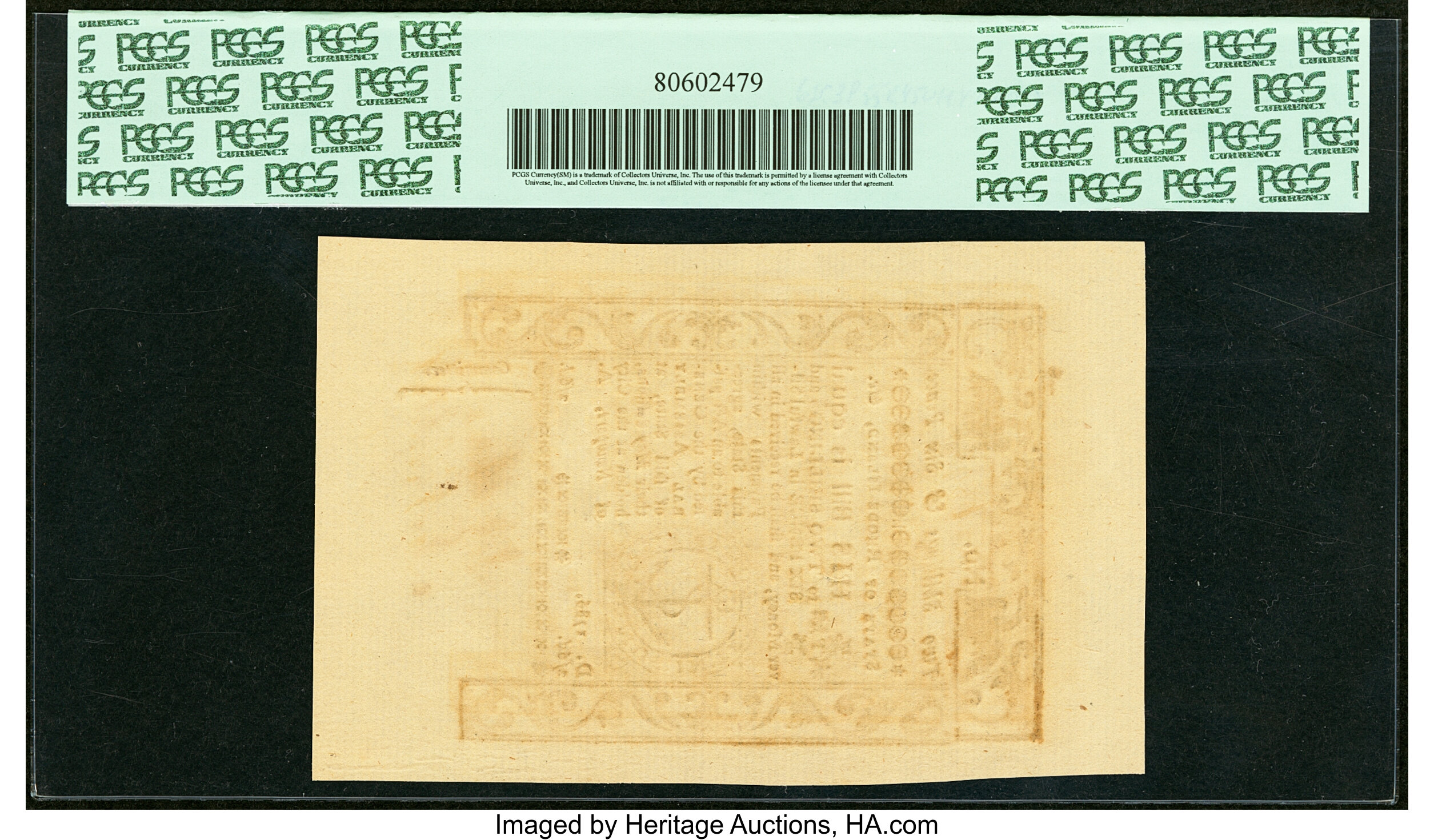 image for: Rhode Island May 1786 2s 6d PCGS Gem New 66PPQ....