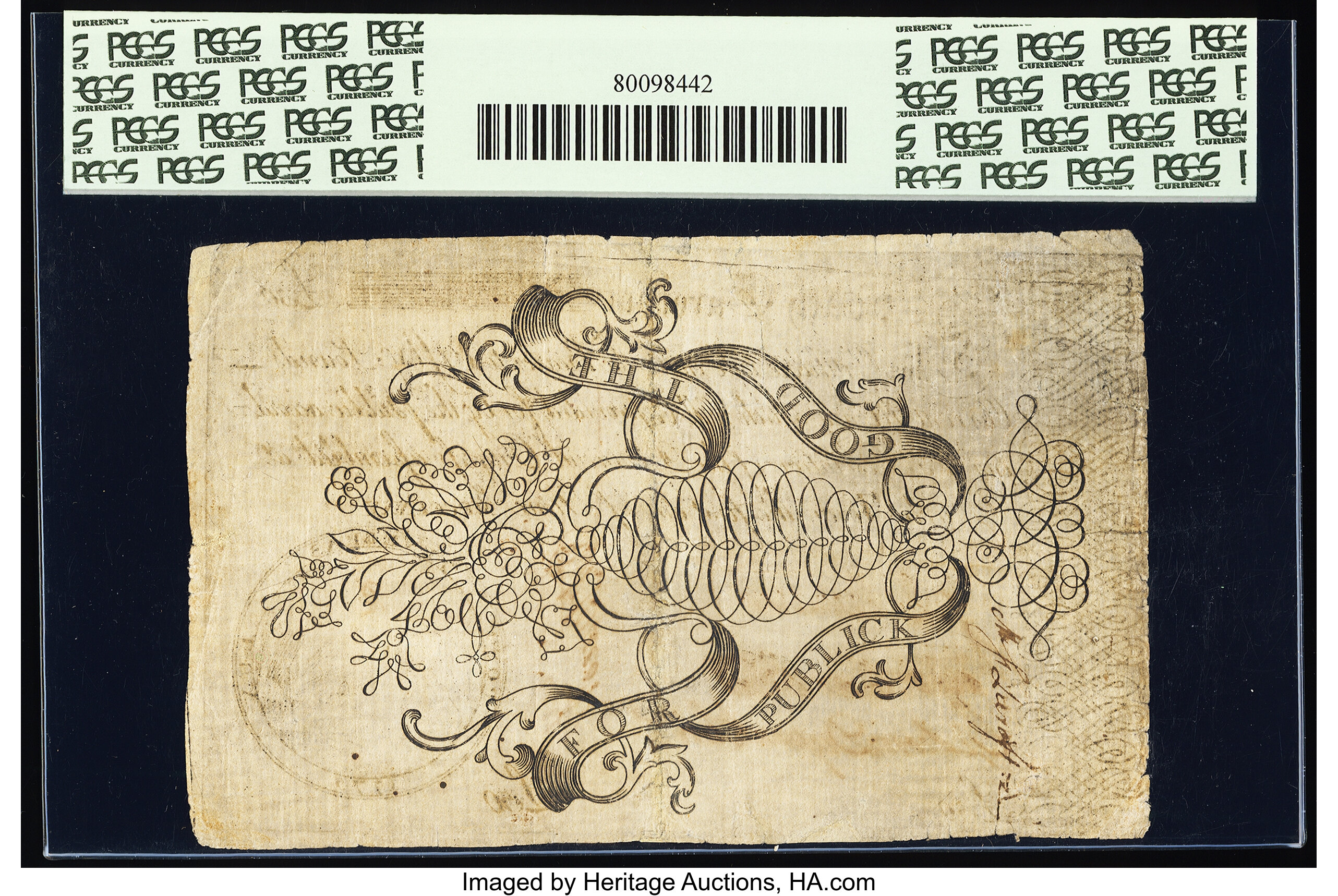 image for: South Carolina June 1, 1775 £50 PCGS Apparent Very Fine 20....