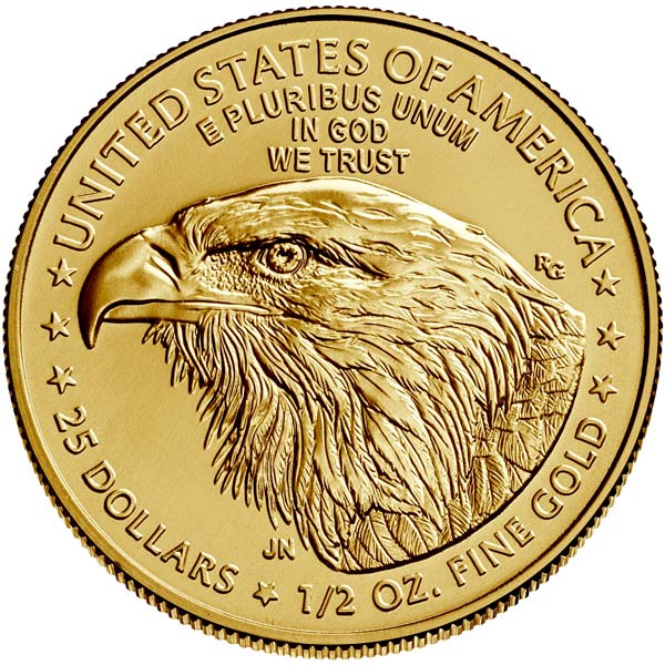 2021 $25 Gold Eagle, Type 2 MS