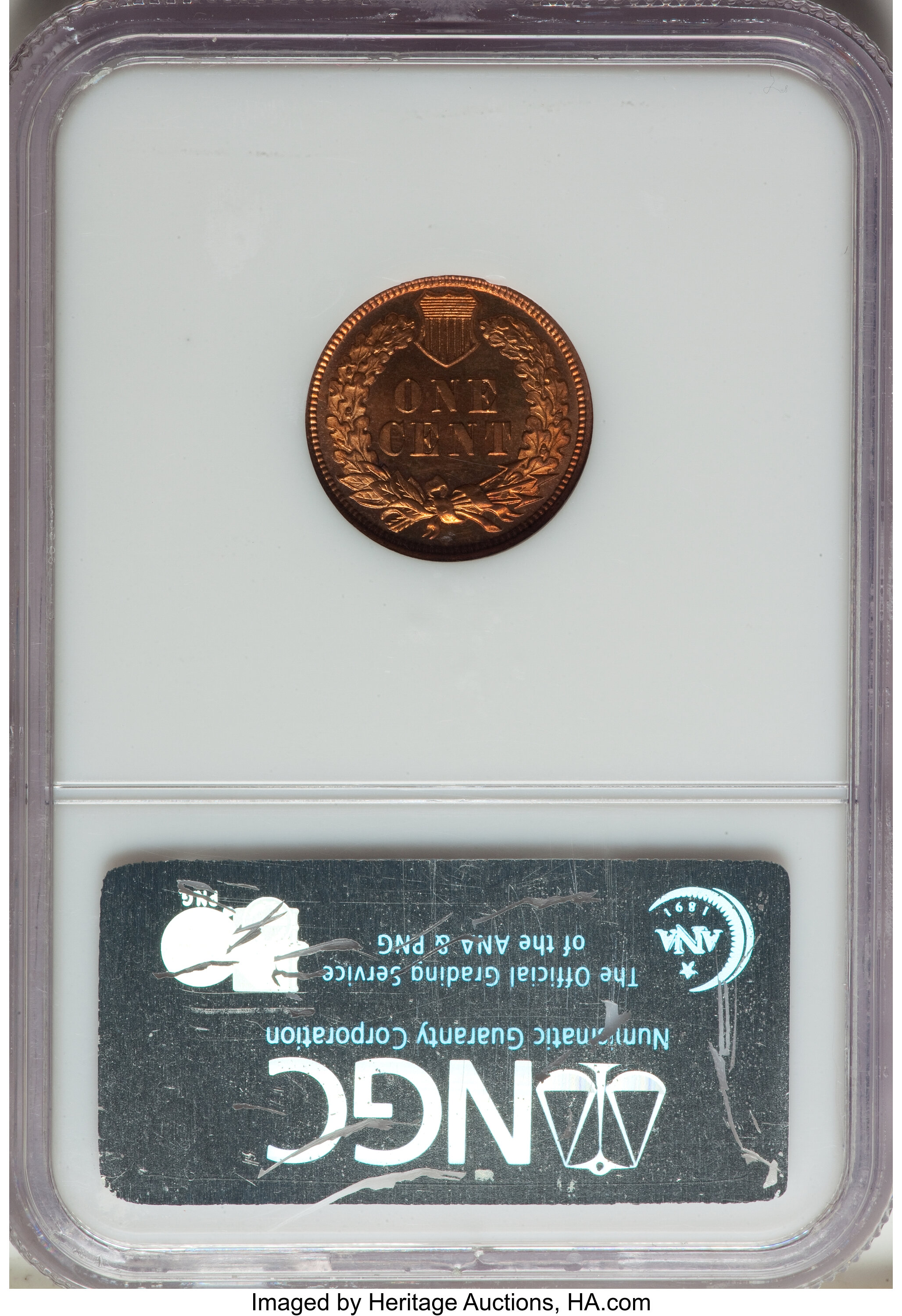 image for: 1892 1C PR64 Cameo NGC. NGC Census: (2/3). PCGS Population: (4/11). PR64. From The Gold Coast Collection....