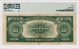 image for: FR. 123 1923 $10 Legal Tender PMG Very Fine 30