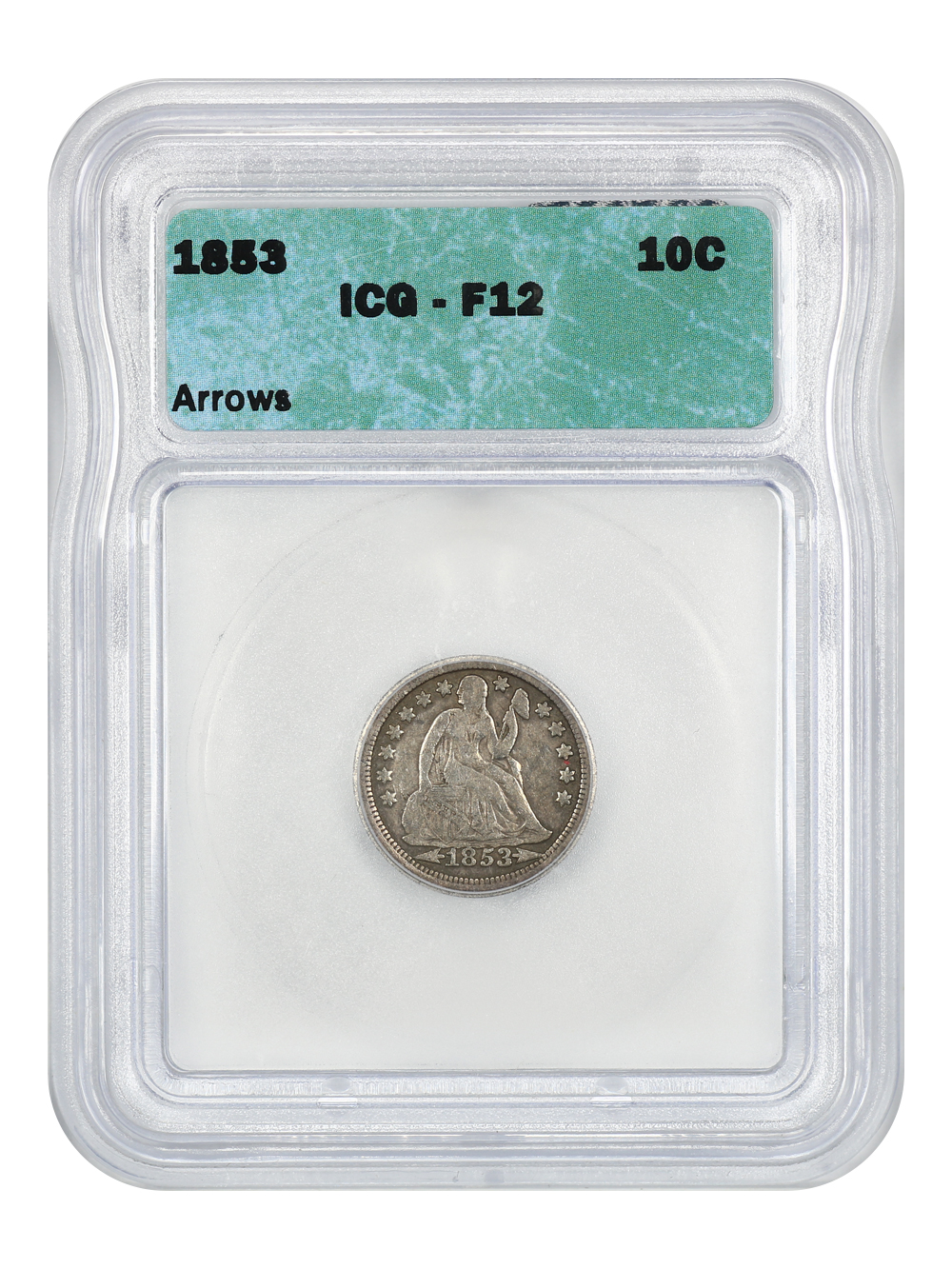 1853 10c Arrows G4 thumbnail 7