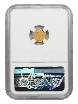 image for: 1869 Cal. Gold $1 NGC AU58 (BG-1106)