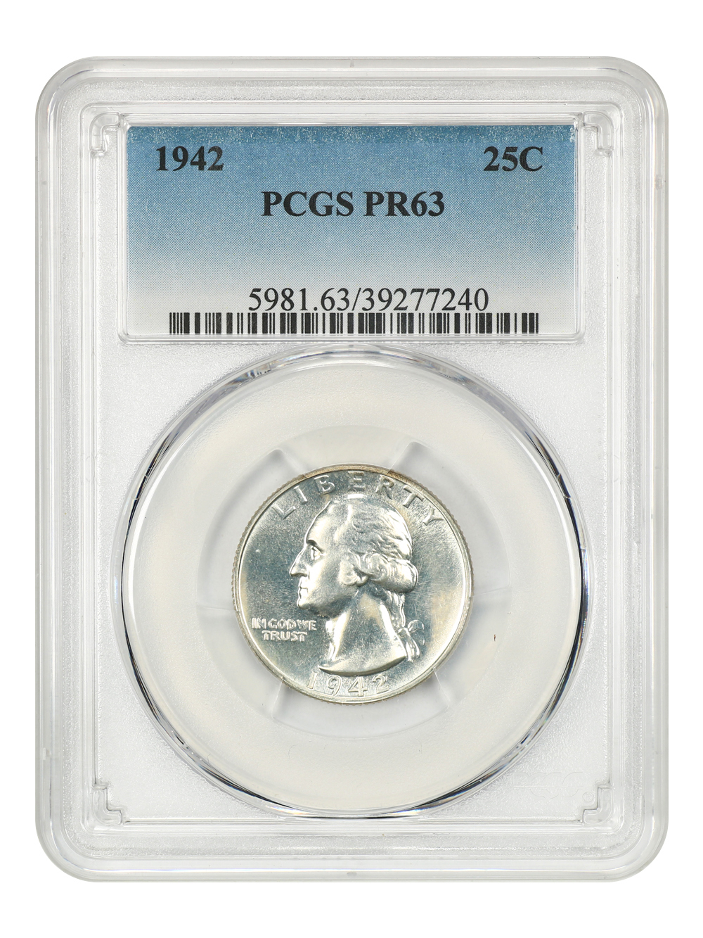 1942 25c PR61 thumbnail 9