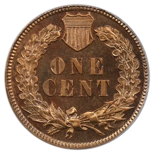 image for: 1893 1c PCGS Proof 65 RD (Eagle Eye Photo Seal)