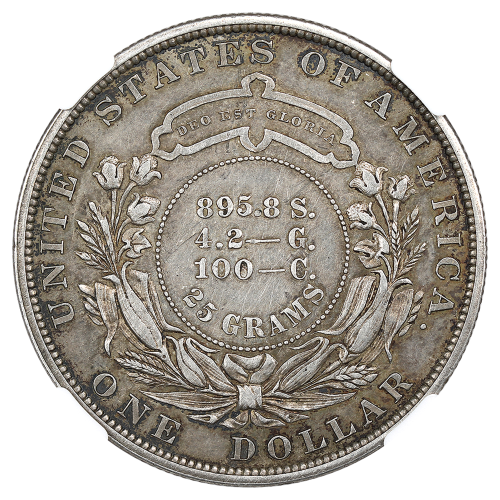 image for: Pattern: 1879 P$1 NGC Proof 55 (J-1618)