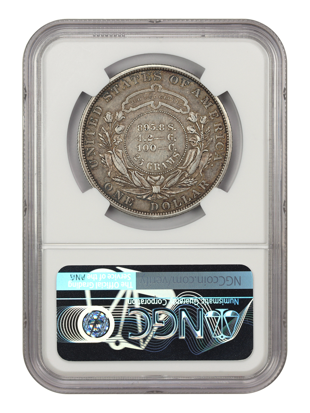 image for: Pattern: 1879 P$1 NGC Proof 55 (J-1618)