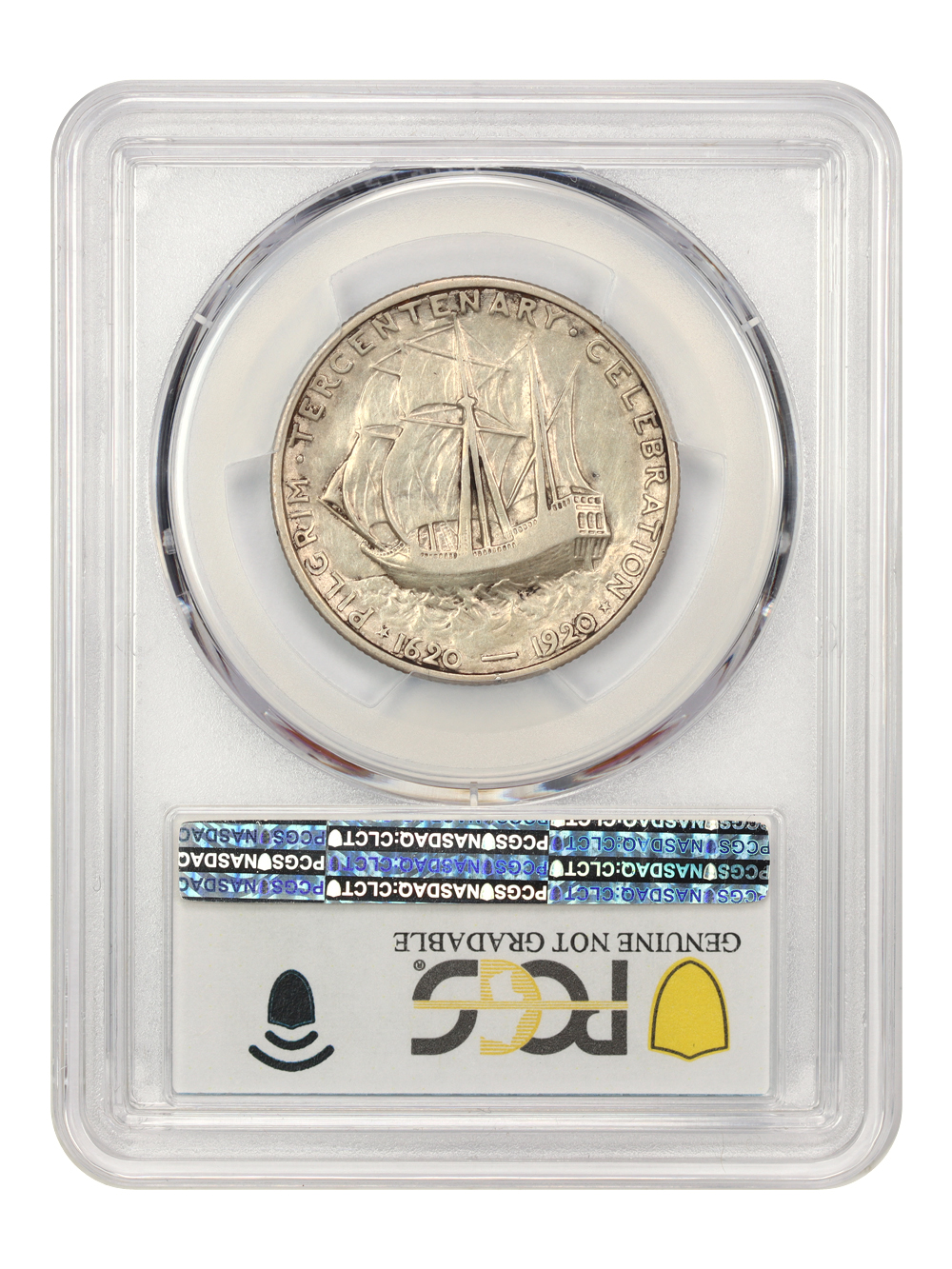 1920 50c Pilgrim VF35 CAC thumbnail 4