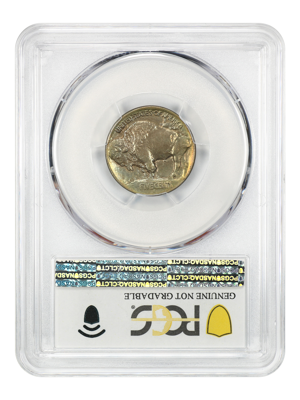 1913-S 5c Buffalo, Type 1 AU50 thumbnail 4