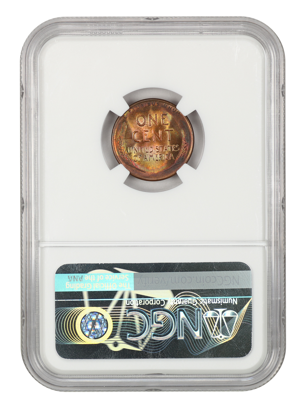 1958-D 1c MS RD MS65 RD CAC thumbnail 4