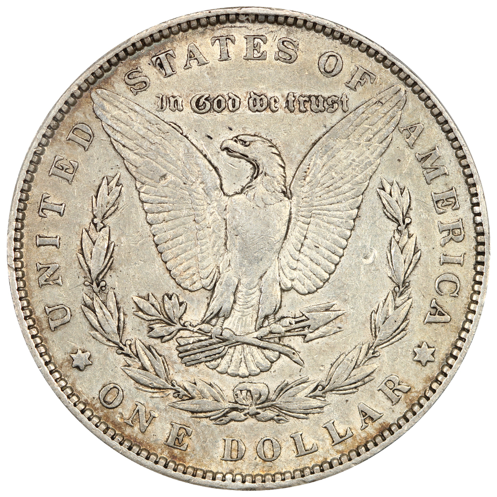 1889 $1 VG10 CAC thumbnail 14
