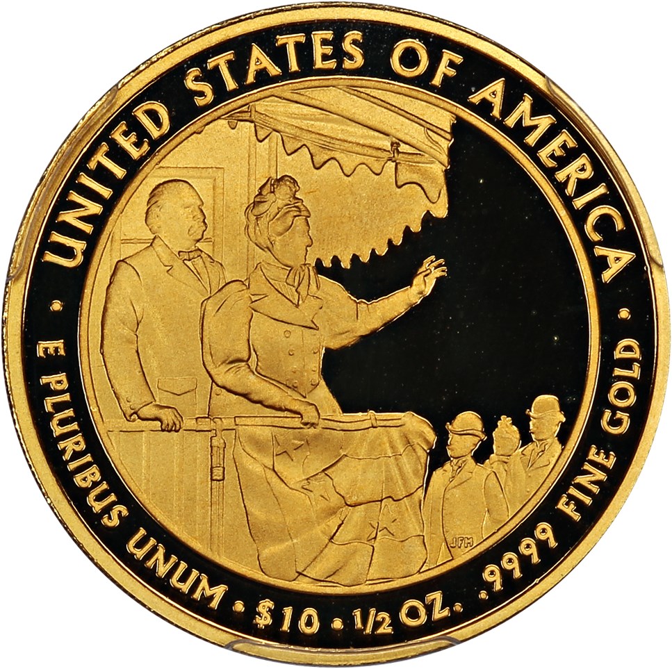 image for: 2012-W Frances Cleveland Term 2 $10 PCGS Proof 69 DCAM (First Strike)