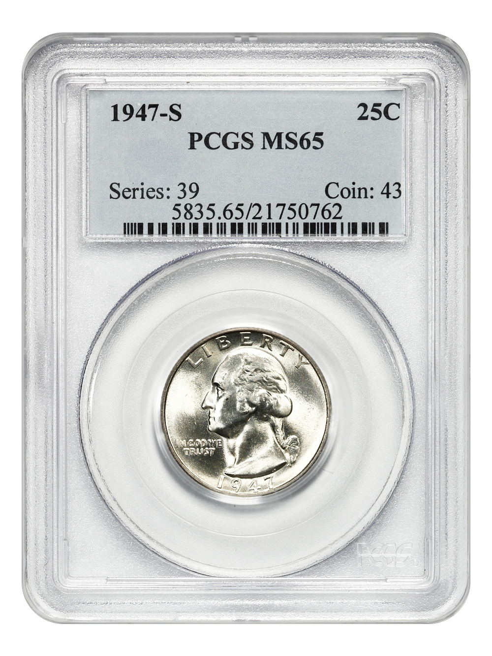 1947-S 25c MS65 thumbnail 9