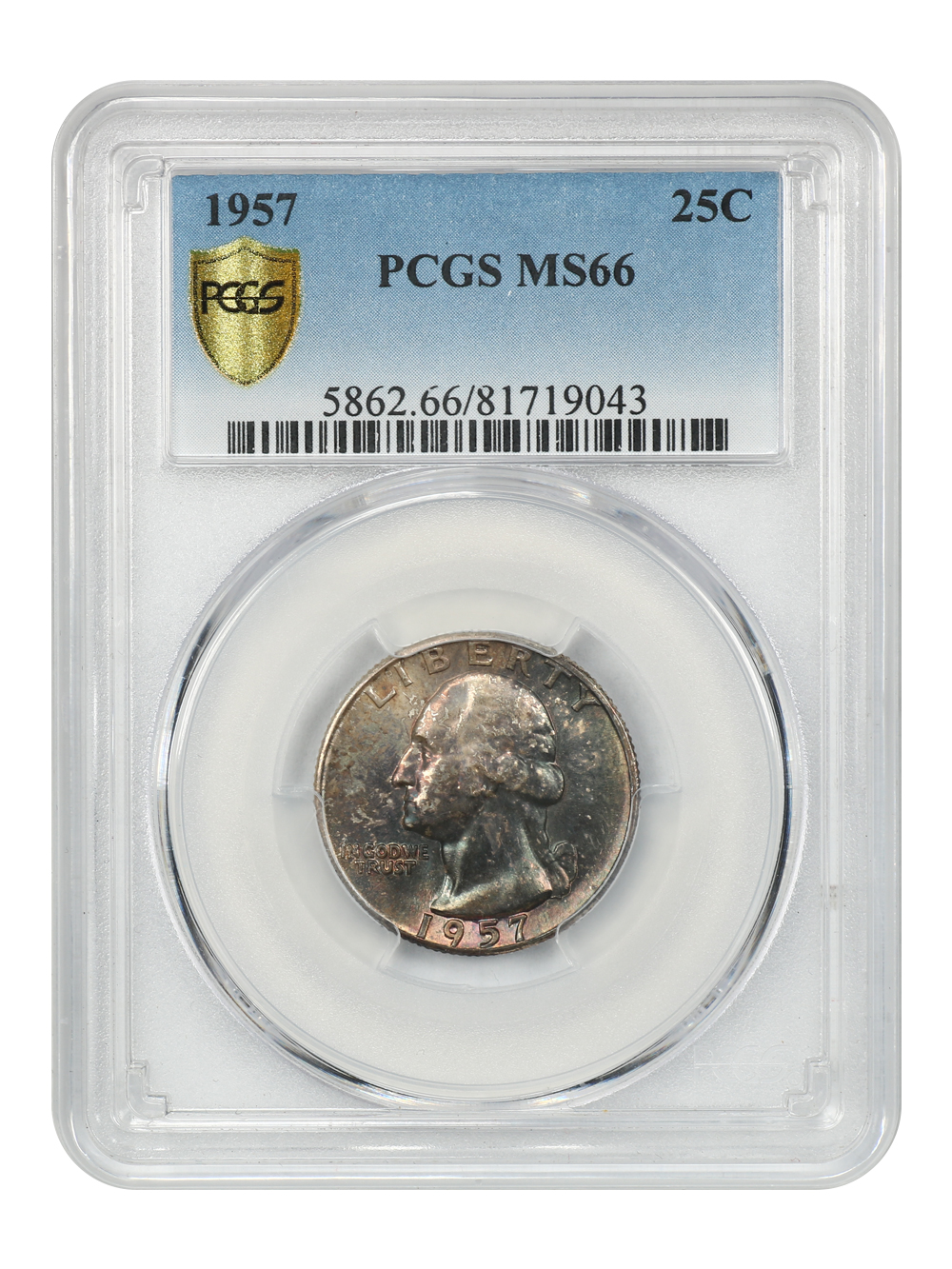 1957 25c MS66 thumbnail 11