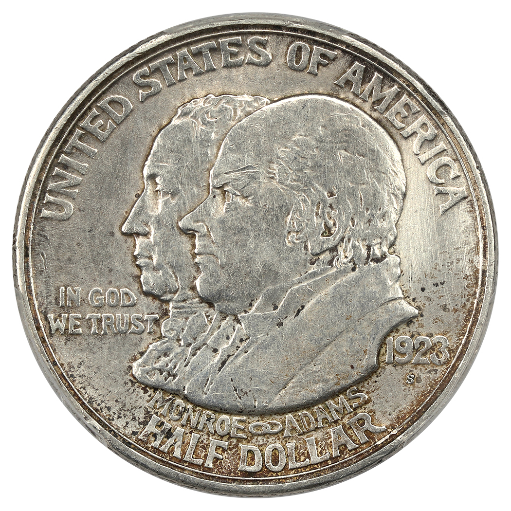 1923-S 50c Monroe Doctrine VF30 thumbnail 5