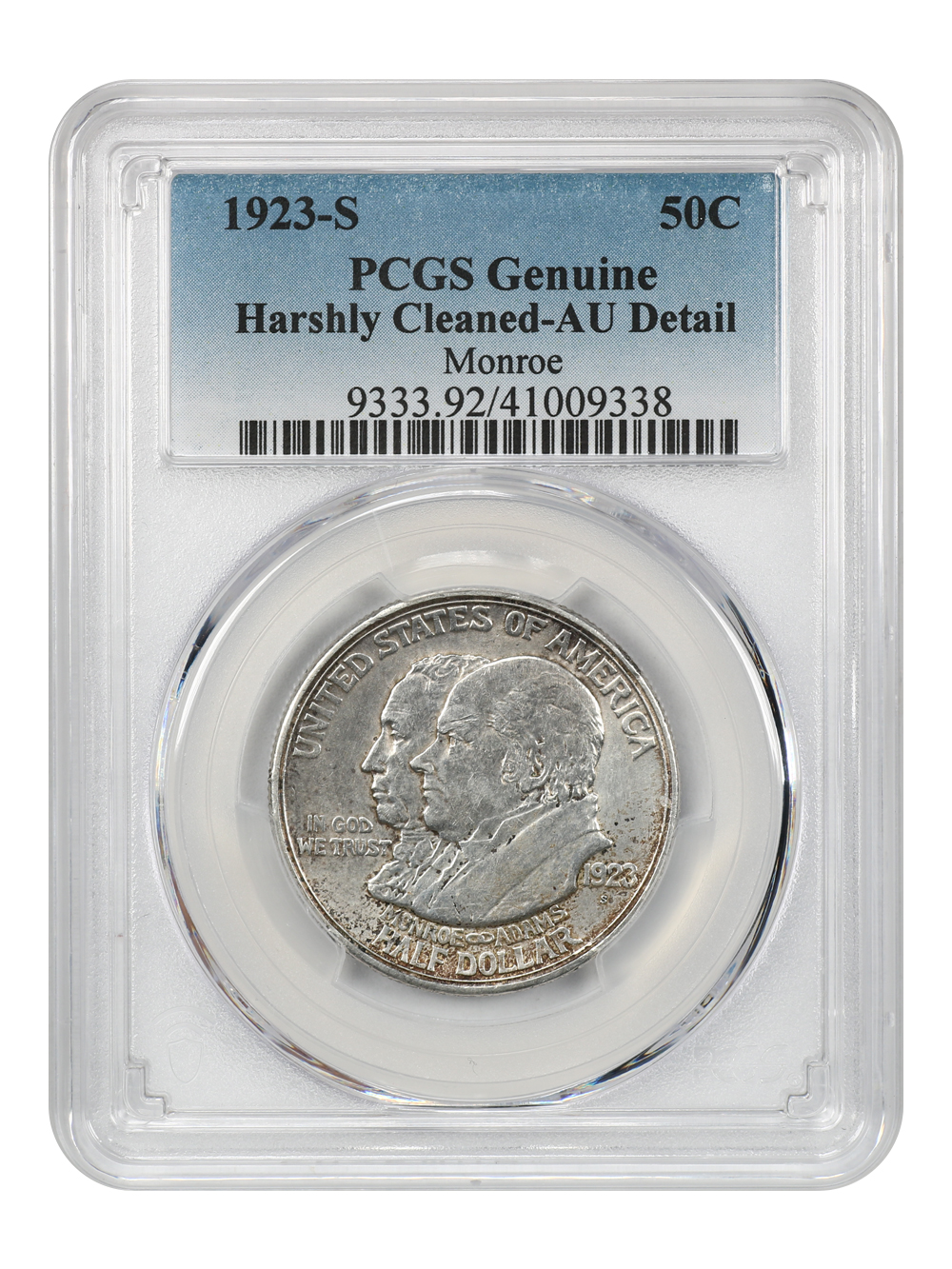 1923-S 50c Monroe Doctrine VF30 thumbnail 7