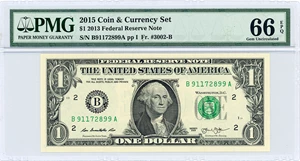 image for: 2015 Coin and Currency Set: NGC/PMG SP70/MS66EPQ Enhanced Finish (Early Releases)