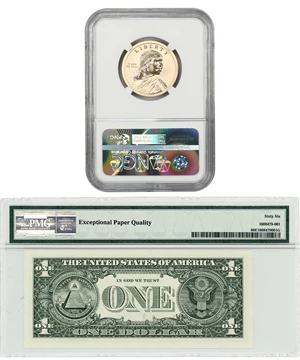 image for: 2015 Coin and Currency Set: NGC/PMG SP70/MS66EPQ Enhanced Finish (Early Releases)