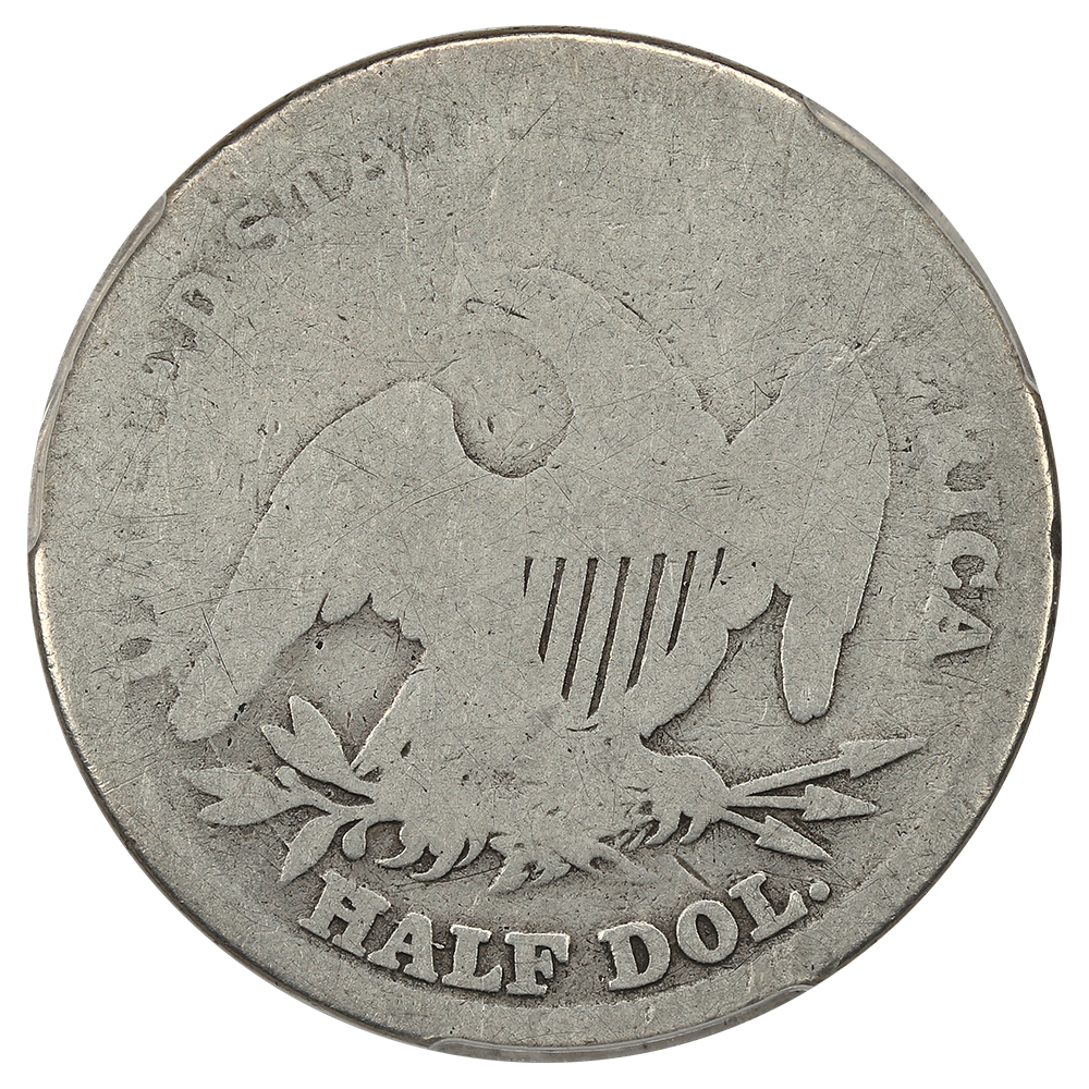 1838 50c Reeded Edge F12 thumbnail 15