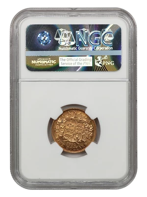 image for: Canada: 1912 Gold $5 NGC AU58
