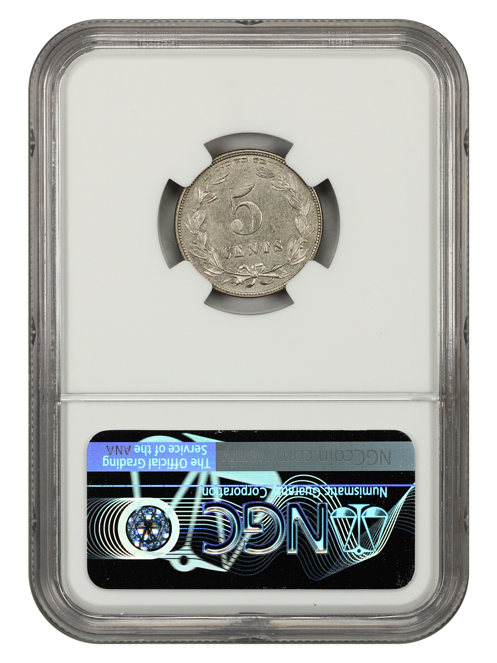 image for: 1867 J-566 P5c NGC Proof 63