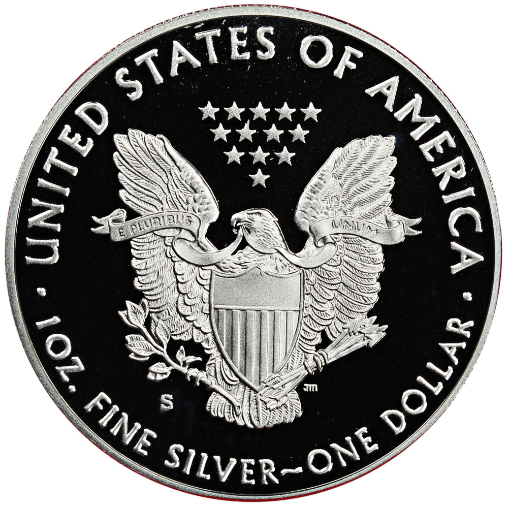 image for: 2017-S Silver Eagle $1 PCGS PR70DCAM (Congratulations Set  First Day of Issue)