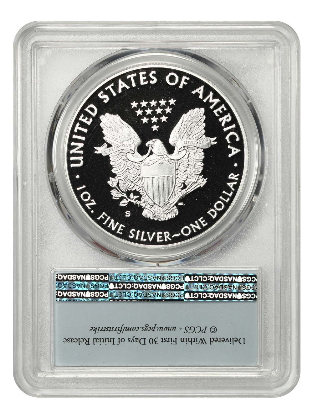image for: 2017-S Silver Eagle $1 PCGS PR70 DCAM (First Strike  Congratulations Set)