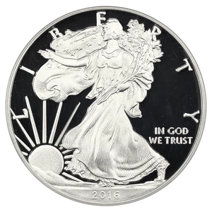 image for: 2016-W Silver Eagle $1 PCGS PR70DCAM (30th Anniversary LE Congratulations Set)