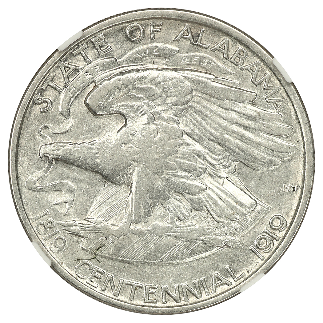 1921 50c Alabama AU50 thumbnail 2