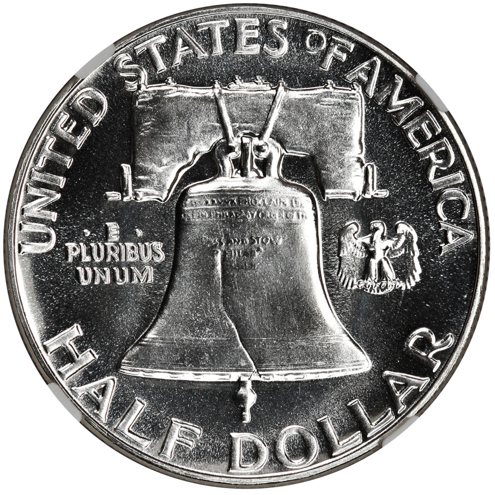 image for: 1955 Proof Set 1c-50c NGC Proof 68 (5 Coins)