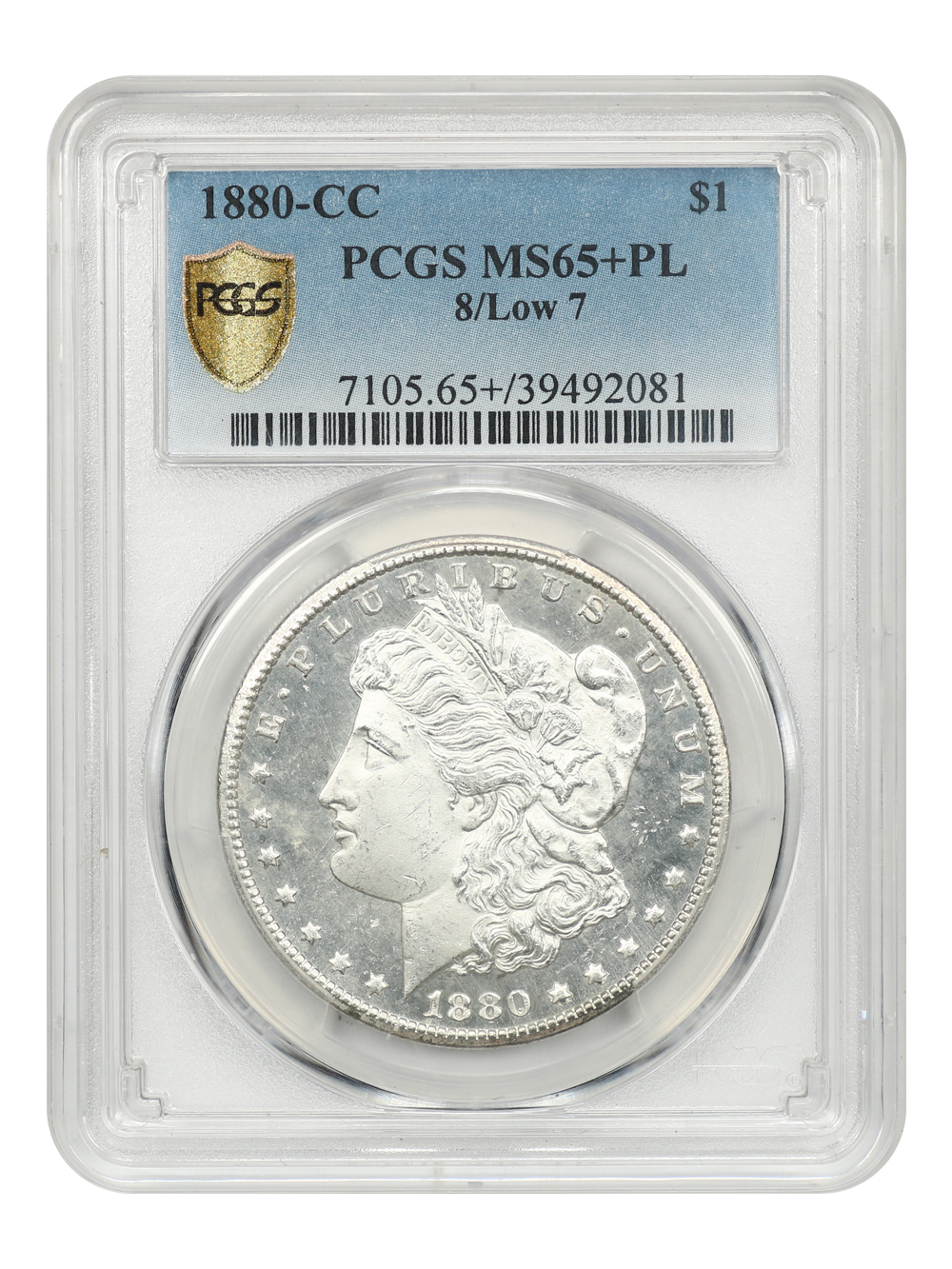 1880-CC $1  8/Low 7 MS PL MS65 PL thumbnail 7