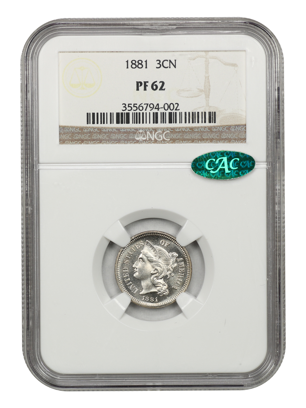 1881 3cN AU53 thumbnail 13