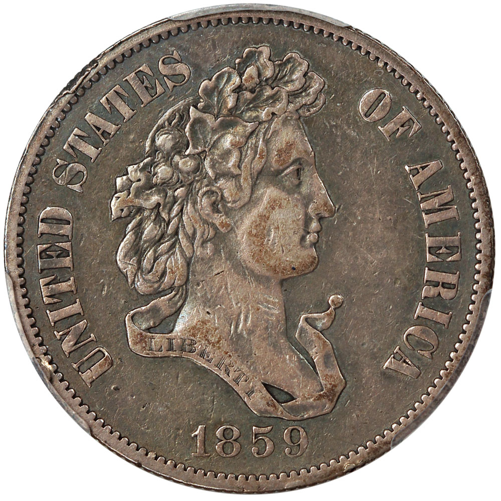 image for: Pattern: 1859 J-237 P50c PCGS Proof 35