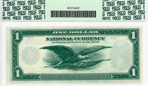 image for: FR. 722 1918 $1 Richmond Legal Tender PCGS Choice About New 58PPQ