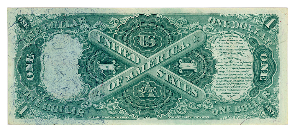 image for: FR. 20 1875 $1 Legal Tender PCGS Very Choice New 64PPQ