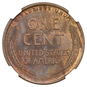 image for: 1909 Lincoln 1c NGC MS65 BN