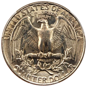 image for: 1985-D 25c PCGS MS67