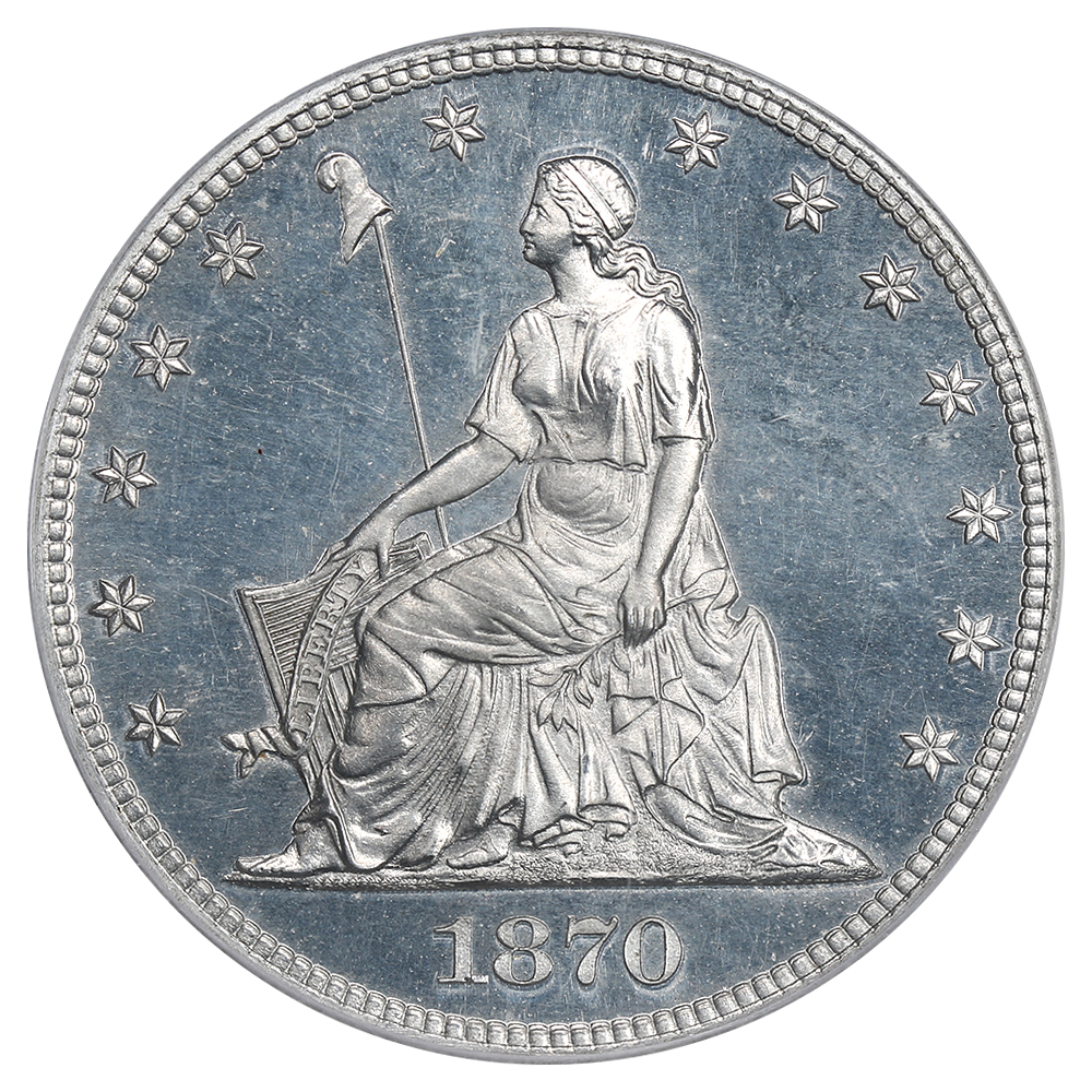 image for: 1870 J-938 P50c PCGS/CAC Proof 65 CAM ex: Denali Collection