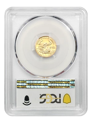 image for: 1989 Gold Eagle $5 PCGS MS68